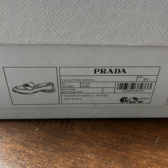 Prada Logo Loafers - Picture 10 of 10